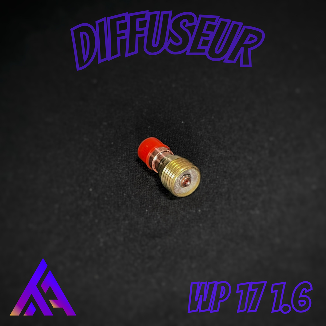 TIG Addiction ; Diffuseurs pour torches WP17 taille 1.6