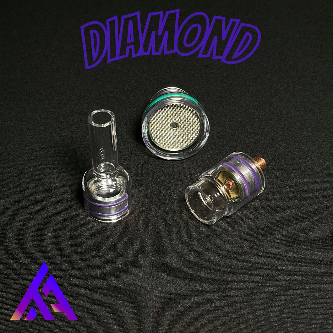 TIG Addiction ; buses en pyrex (diamond)