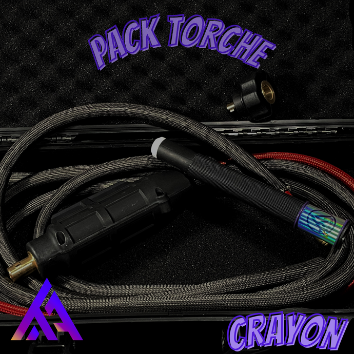 TIG Addiction ; pack torche crayon