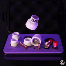 Charger l&#39;image dans la galerie, Buses céramique - Buse TIG - buses soudage - buse soudure - soudure TIG - torche WP17 - torche tig - soudage - pack soudure TIG - kit soudage - TIG Addiction
